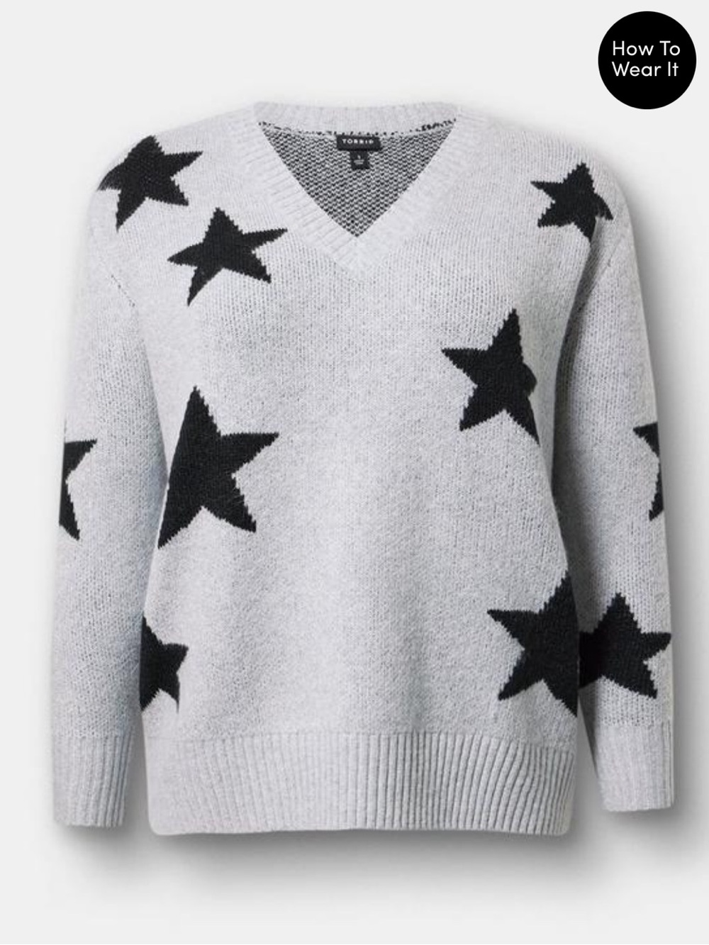 NWT Torrid Vegan Cashmere V-neck Pullover Tunic Sweater size 2 2X 18 20